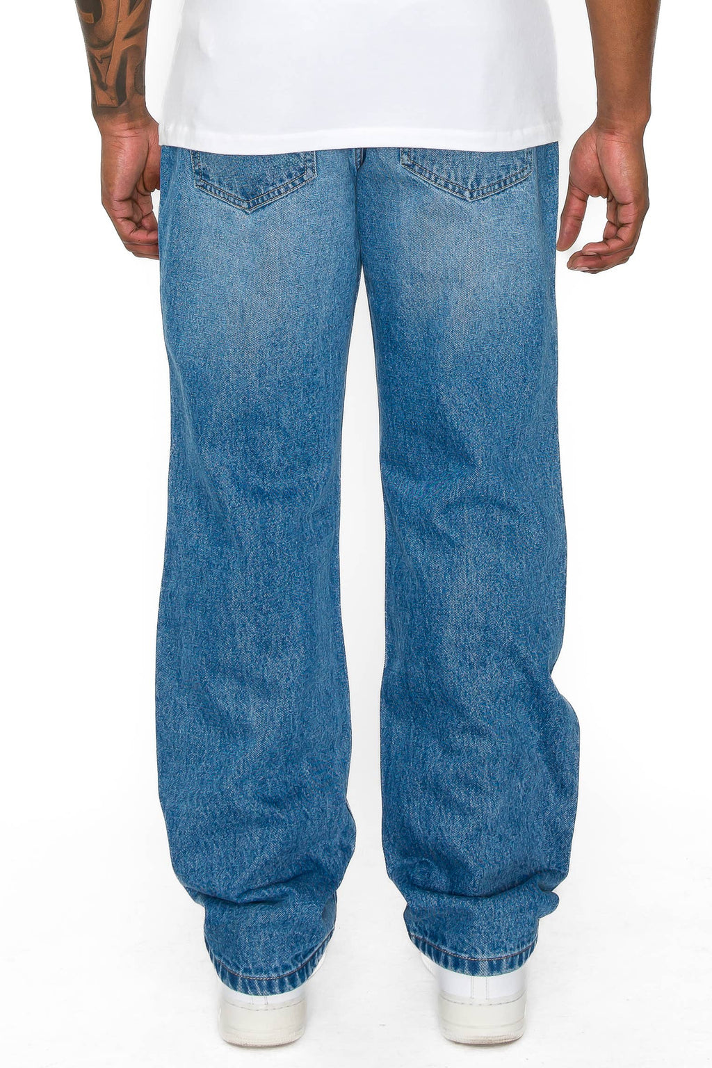 Victorious - DL999 ATLAS Essential Baggy Denim Jeans (Open Pack): STONE BLACK / 30