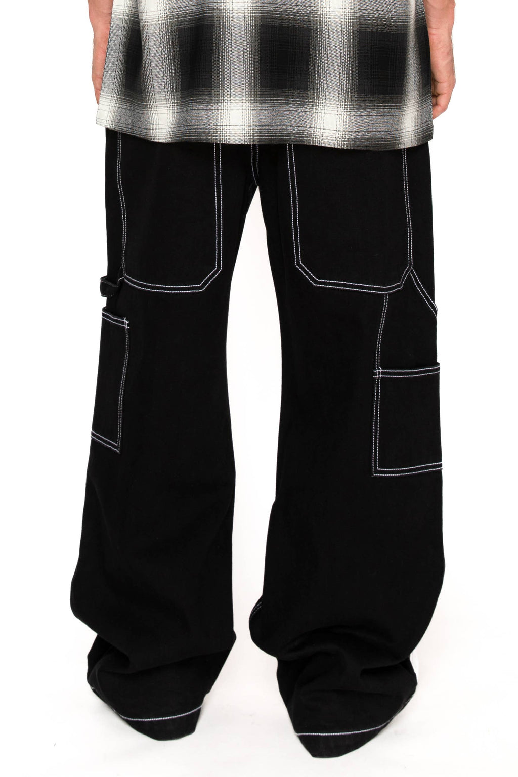 Victorious - DL983 KRAKEN Ultra Baggy Carpenter Jeans (Open Pack): Black / 32