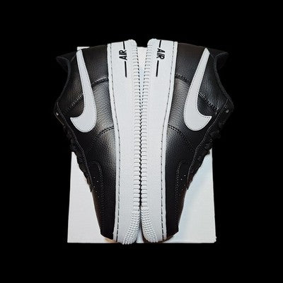🚻 6.5Y US — Nike Air Force 1 GS 2024 [BLACK/WOLF GREY] HQ3807–001