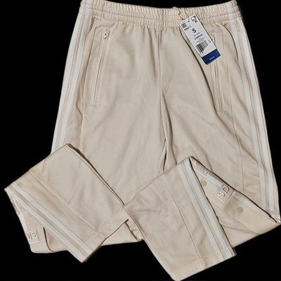 🚹 S US — adidas Originals Adibreak Track Pants [WONDER WHITE] IM8217