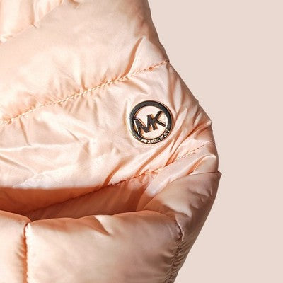 🚺 L US — Michael Kors Lightweight Puffer Jacket [DUSTY PINK]