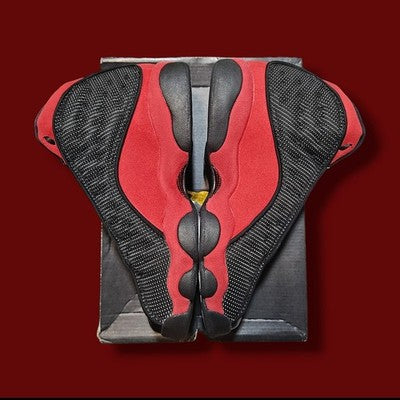 🚹 6.5Y — Air Jordan 13 Retro BG "Bred" 2017 [BLACK/TRUE RED–WHITE] 414574–004