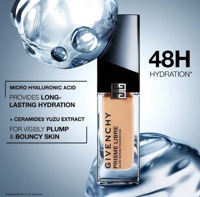 💥NIB💥1.5N — GIVENCHY Prisme Libre Glow Serum Blurring Foundation 30mL/1.0fl Oz