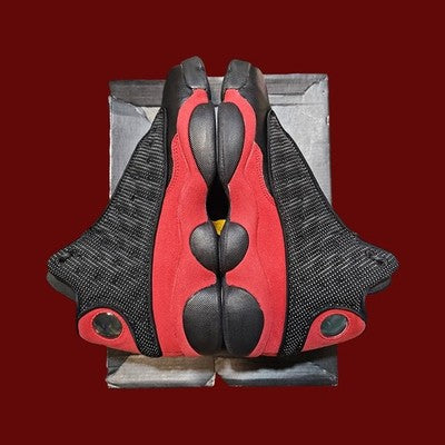 🚹 6.5Y — Air Jordan 13 Retro BG "Bred" 2017 [BLACK/TRUE RED–WHITE] 414574–004