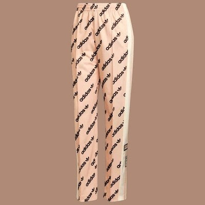 🚺 M US — adidas Originals Adibreak "Logomania" Track Pants [BLUSH PINK] HM4882