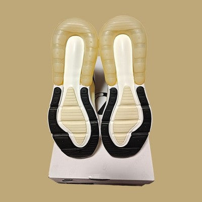 🚺 7.5 US — Nike Air Max 270 2024 [SAIL/BLACK–COCONUT MILK] AH6789–124