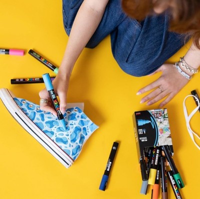 💥NIB💥 Uni POSCA PC-5M Water–Based Paint Markers Set [8–SOFT COLOURS]