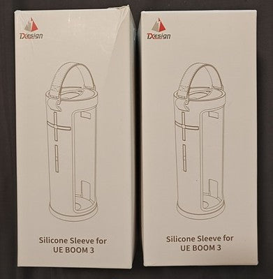 💥NIB💥 UE BOOM 3 — Silicone Protective Case w/ Handle & Crossbody Strap [BLACK]