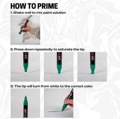 💥NIB💥 Uni POSCA PC-5M Water–Based Paint Markers Set [8–SOFT COLOURS]