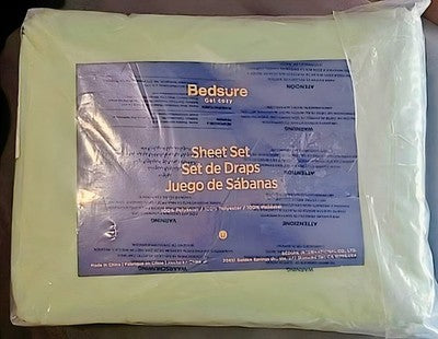 💥NEW💥 QUEEN SIZED—BedSure GentleSoft™ 4pc Deep Pocket Sheet Set [SAGE GREEN]