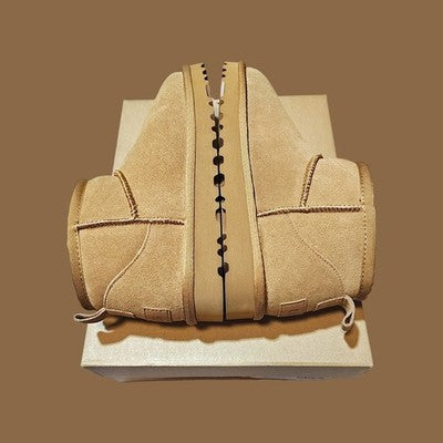 🚺 8 US — UGG Classic Ultra Mini Boots [CHESTNUT] 1116109