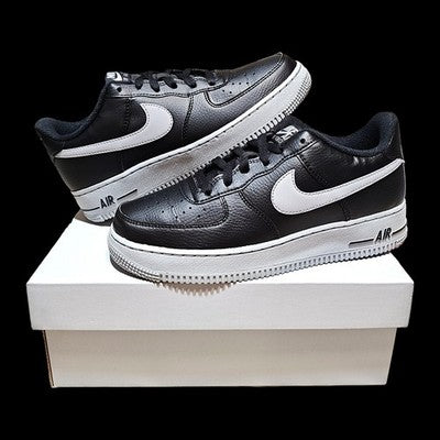 🚻 6.5Y US — Nike Air Force 1 GS 2024 [BLACK/WOLF GREY] HQ3807–001