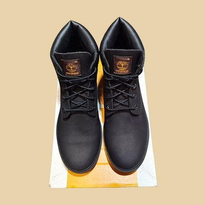 🚻 7 US — Junior Timberland Classic 6in Lace Waterproof Boots [BLACK] 110910
