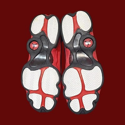 🚹 6.5Y — Air Jordan 13 Retro BG "Bred" 2017 [BLACK/TRUE RED–WHITE] 414574–004