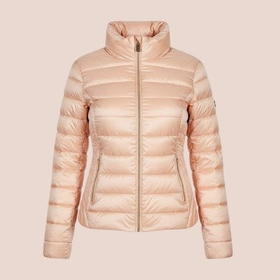 🚺 L US — Michael Kors Lightweight Puffer Jacket [DUSTY PINK]