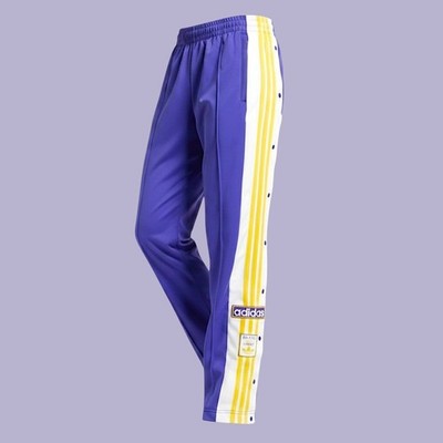 🚺 S US — adidas Originals Adibreak Track Pants [ENERGY INK/BOLD GOLD] IN6298