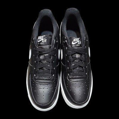 🚻 6.5Y US — Nike Air Force 1 GS 2024 [BLACK/WOLF GREY] HQ3807–001