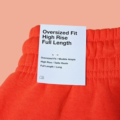 🚺 2XS US — Nike Sportswear Pheonix Fleece OS HW Sweatpants [ORANGE]  FZ5996-633