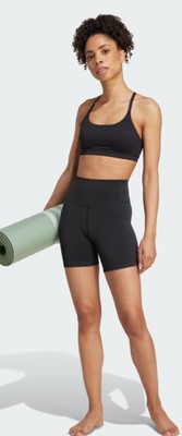 🚺 S US — adidas All Me 5-inch Short Leggings [BLACK] HS9937
