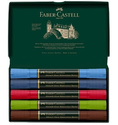 💥NIB💥 [x2] Faber-Castell Albrecht Dürer Dual-Ended Artists Watercolor Markers