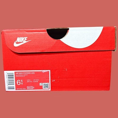 🚹 6.5Y US — Nike Air Max Pheonix GS 2025 [BLACK/BRIGHT CRIMSON] HF7052–005
