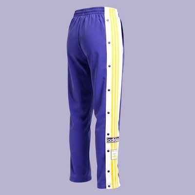 🚺 S US — Adidas Originals Adibreak Track Pants [ENERGY INK/BOLD GOLD] IN6298