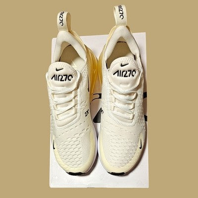 🚺 7.5 US — Nike Air Max 270 2024 [SAIL/BLACK–COCONUT MILK] AH6789–124