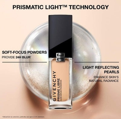💥NIB💥1.5N — GIVENCHY Prisme Libre Glow Serum Blurring Foundation 30mL/1.0fl Oz