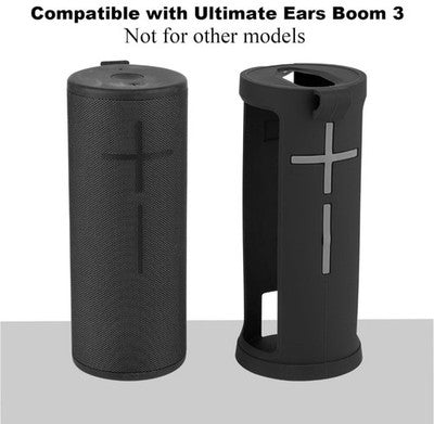 💥NIB💥 UE BOOM 3 — Silicone Protective Case w/ Handle & Crossbody Strap [BLACK]