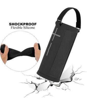 💥NIB💥 UE BOOM 3 — Silicone Protective Case w/ Handle & Crossbody Strap [BLACK]
