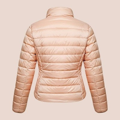 🚺 L US — Michael Kors Lightweight Puffer Jacket [DUSTY PINK]