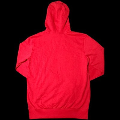 🚻 XL US (Youth) — adidas Junior French Terry Hoodie [RUBY RED/BLACK] JE1389
