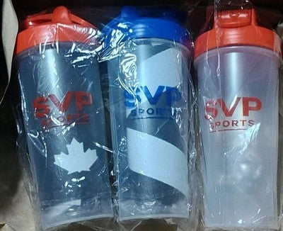 💥NEW💥 [x3] SVP SPORTS Leak-Proof Shaker Bottles 28Oz. & Mixing Balls BPA-FREE