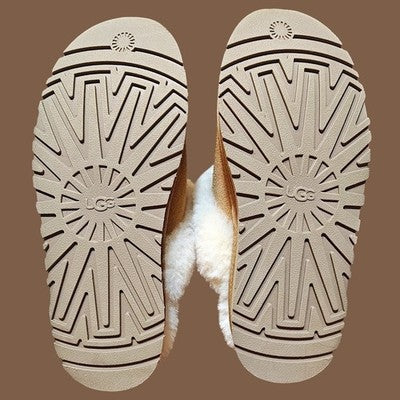 🚺 8 US — UGG Disquette Slipper 1122550 [CHESTNUT] ⭐PRE-OWNED⭐