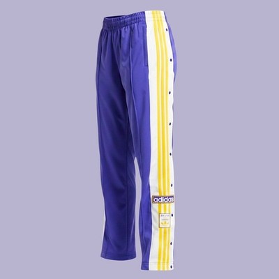 🚺 S US — Adidas Originals Adibreak Track Pants [ENERGY INK/BOLD GOLD] IN6298