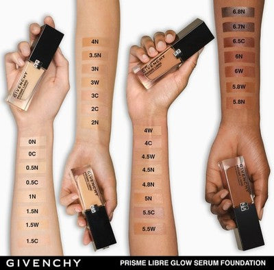 💥NIB💥1.5N — GIVENCHY Prisme Libre Glow Serum Blurring Foundation 30mL/1.0fl Oz