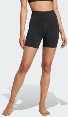 🚺 S US — adidas All Me 5-inch Short Leggings [BLACK] HS9937