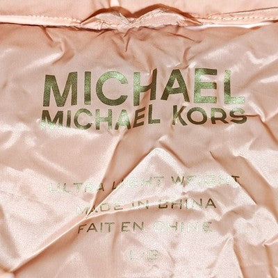 🚺 L US — Michael Kors Lightweight Puffer Jacket [DUSTY PINK]