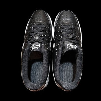 🚻 6.5Y US — Nike Air Force 1 GS 2024 [BLACK/WOLF GREY] HQ3807–001