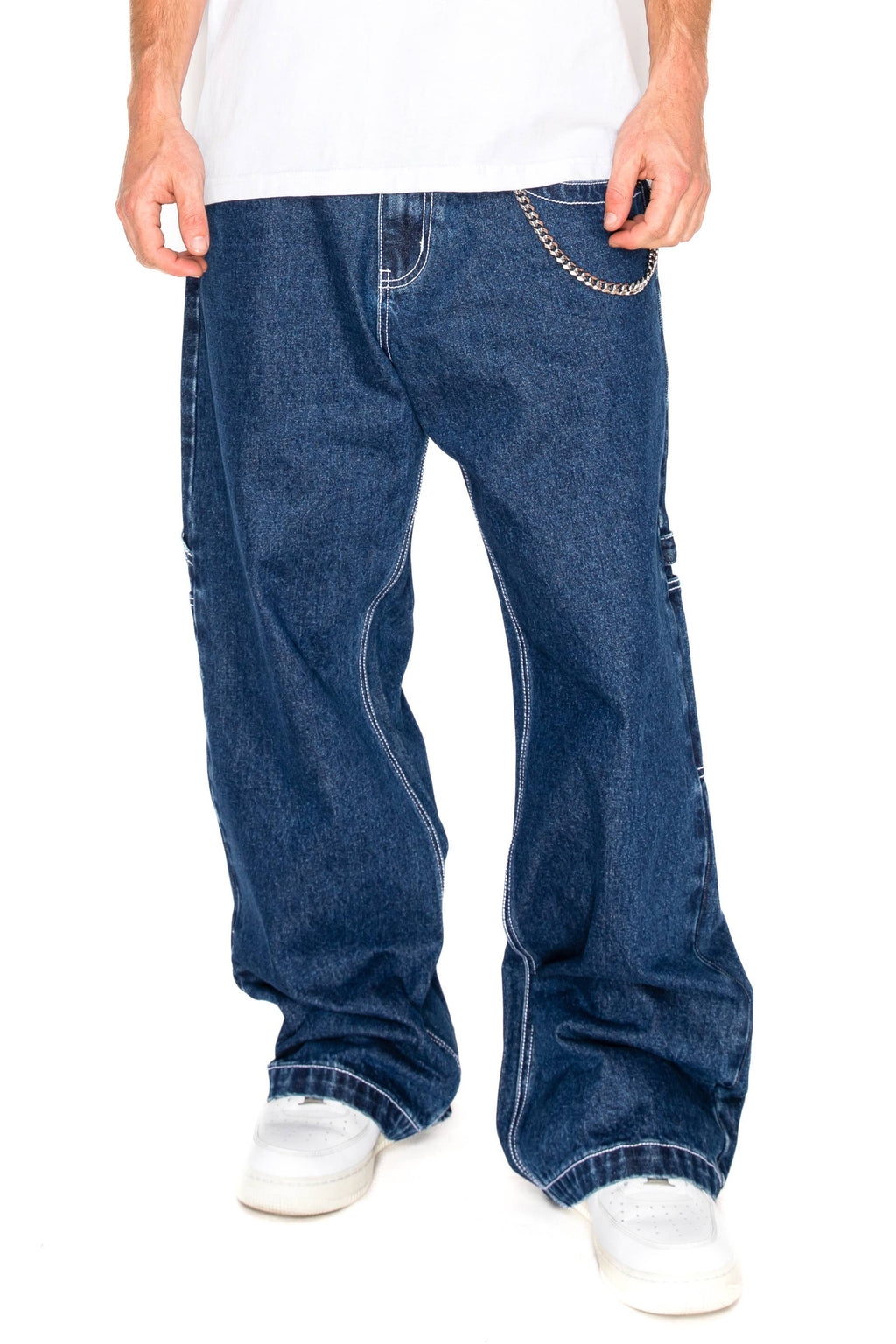 Victorious - DL983 KRAKEN Ultra Baggy Carpenter Jeans (Open Pack): Black / 34