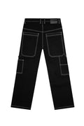 Victorious - DL983 KRAKEN Ultra Baggy Carpenter Jeans (Open Pack): Black / 34
