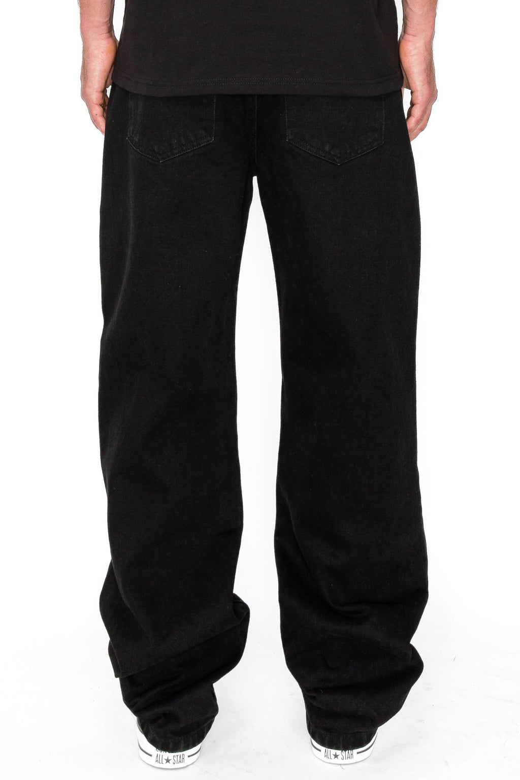 Victorious - DL999 ATLAS Essential Baggy Denim Jeans (Open Pack): STONE BLACK / 30