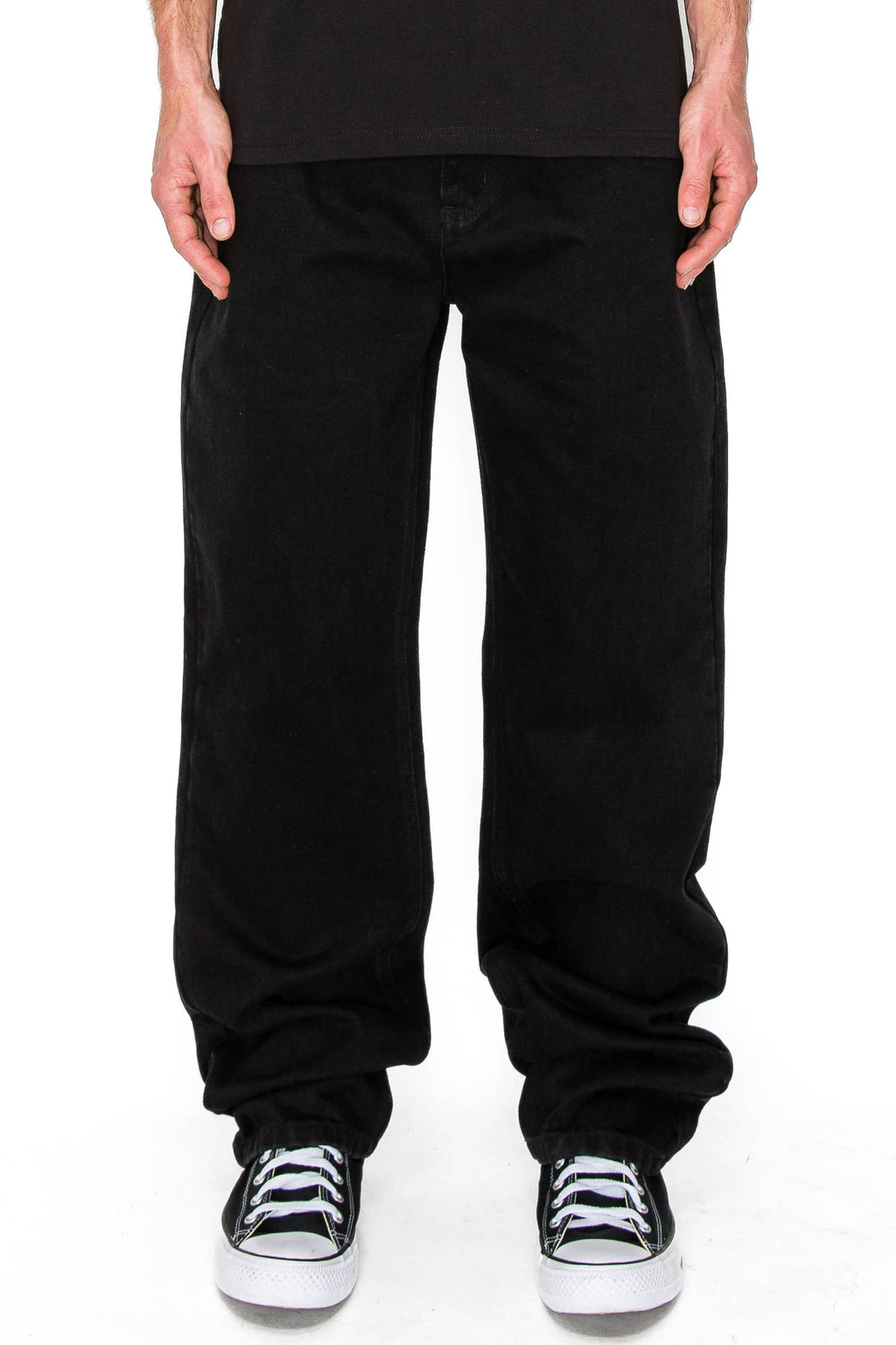 Victorious - DL999 ATLAS Essential Baggy Denim Jeans (Open Pack): GREY / 30