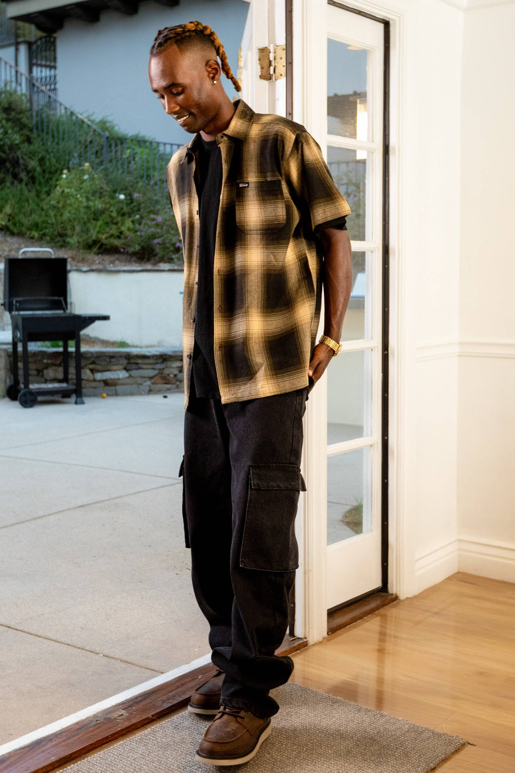 Victorious - DL901 ANCHOR Baggy Fit Cargo Denim Jeans: Light Indigo / B PACK : 30 2 / 32 4 / 34 3 / 36 2 / 38 1 - 12 PCS