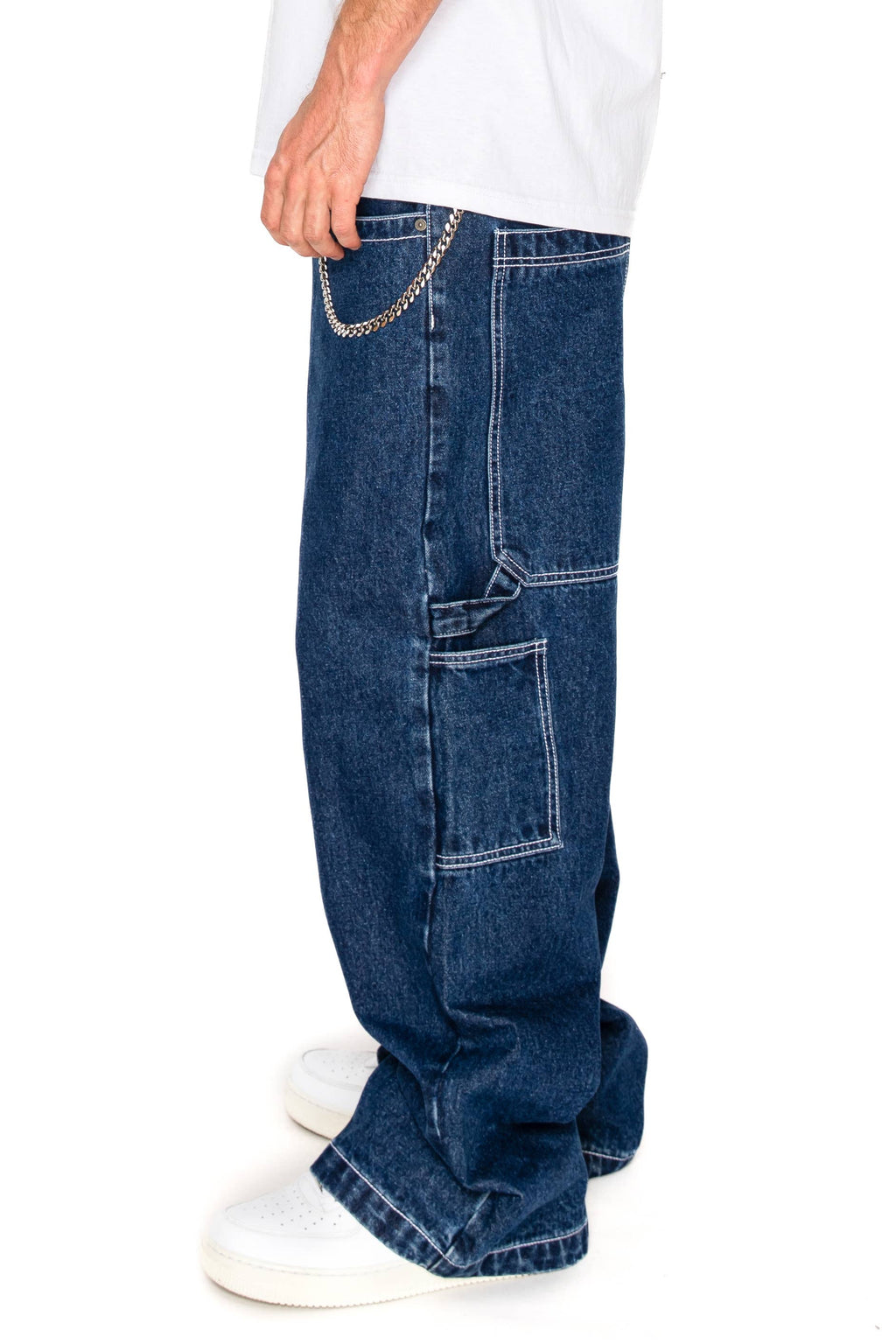 Victorious - DL983 KRAKEN Ultra Baggy Carpenter Jeans (Open Pack): Black / 30