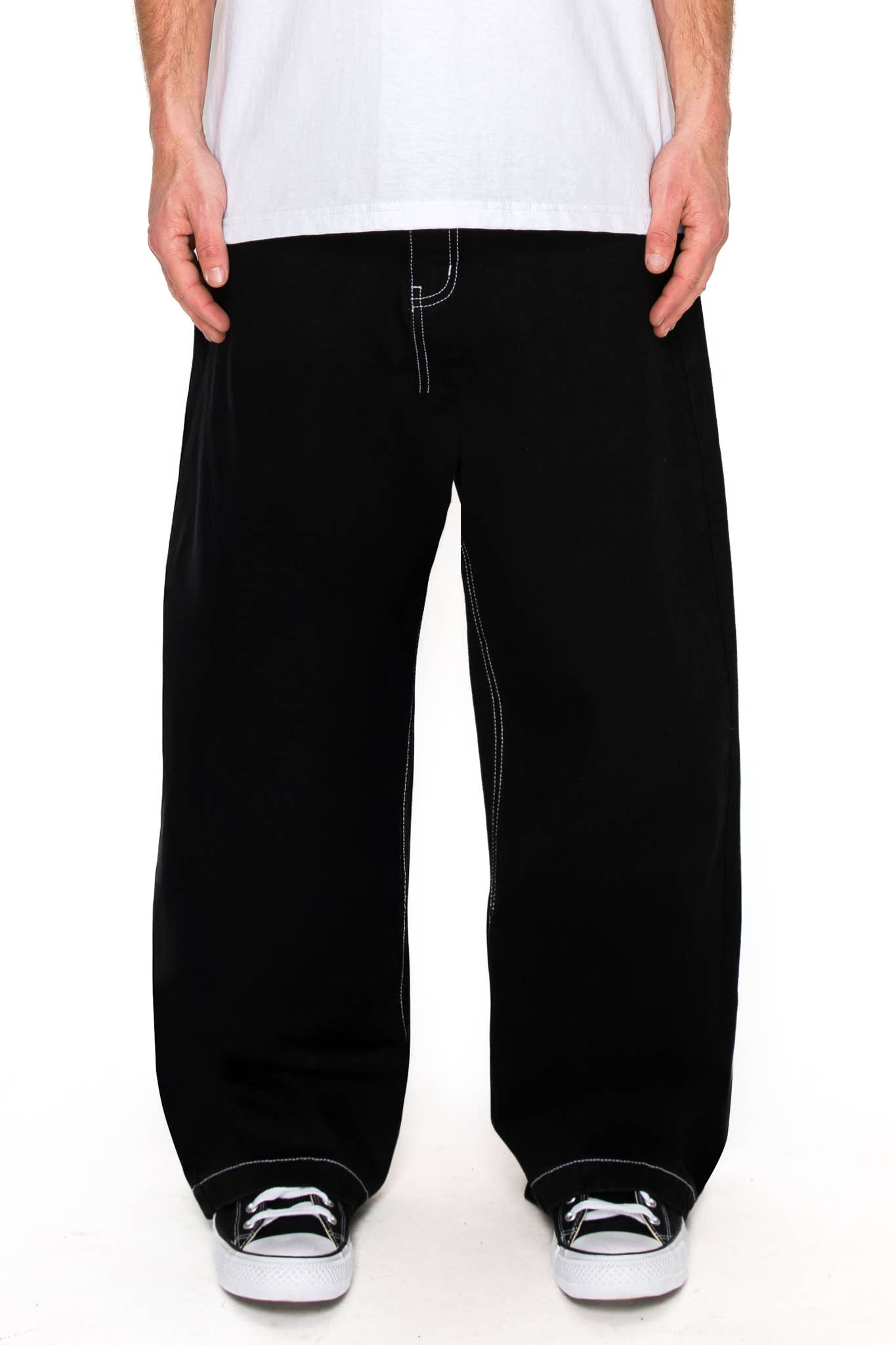 Victorious - DL981 TITAN Ultra Baggy Y2K Wide-Leg Denim Jean (Open Pack): Lt.Indigo / 32