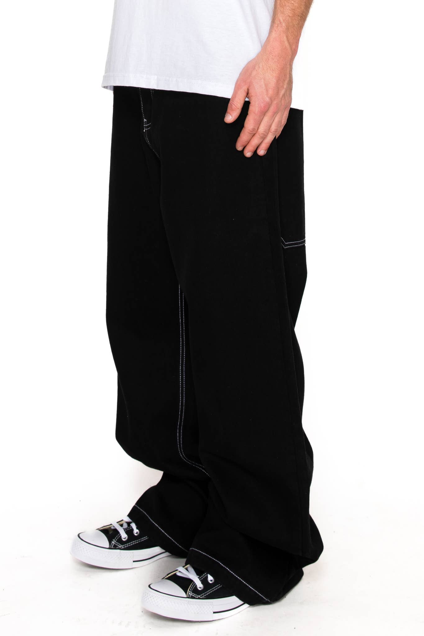 Victorious - DL981 TITAN Ultra Baggy Y2K Wide-Leg Denim Jean (Open Pack): Lt.Indigo / 30