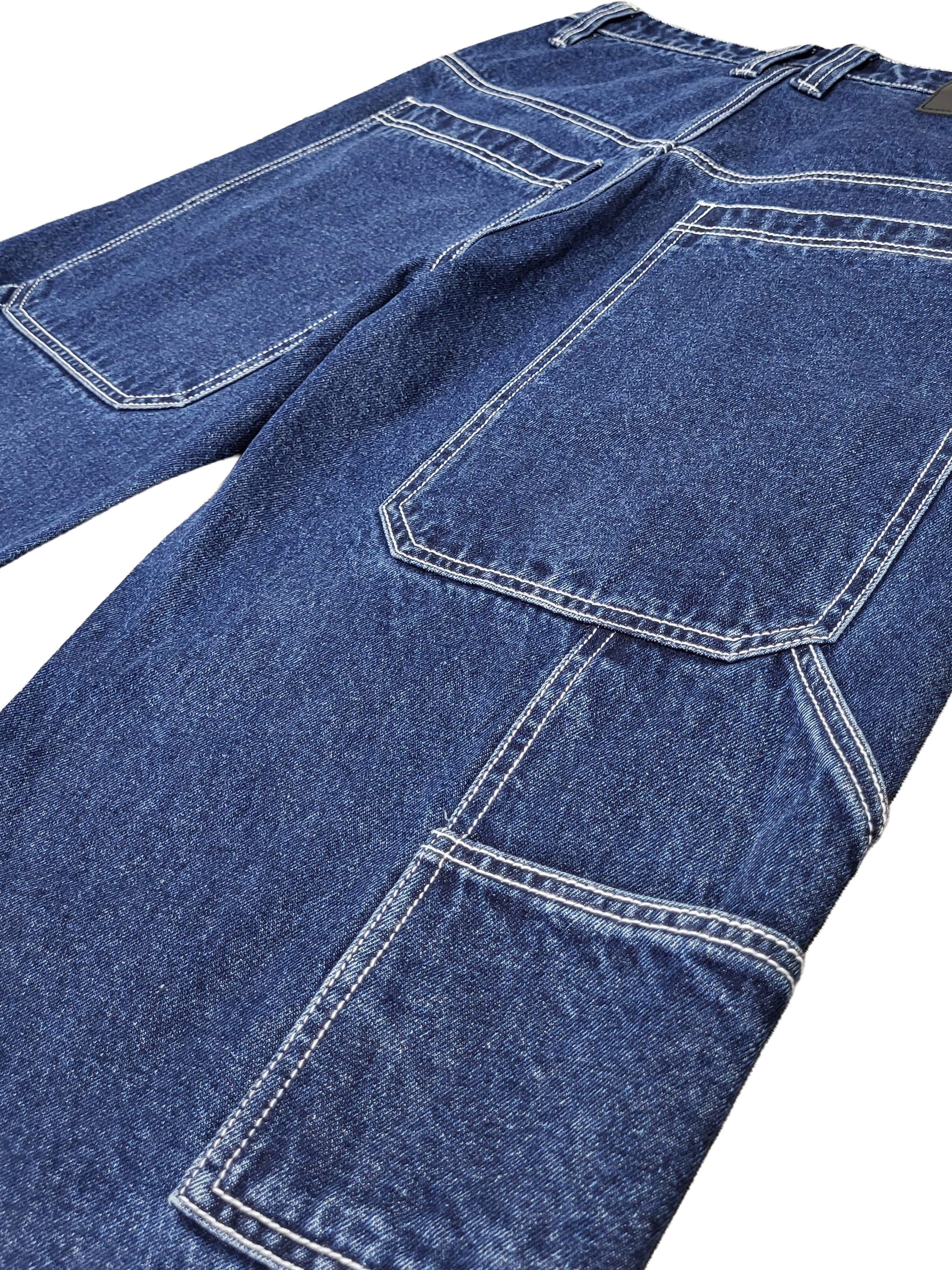 Victorious - DL983 KRAKEN Ultra Baggy Carpenter Jeans (Open Pack): Black / 34