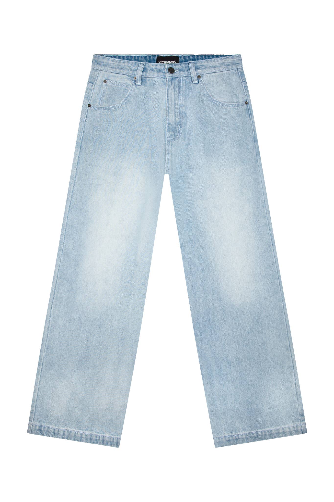 Victorious - DL981 TITAN Ultra Baggy Y2K Wide-Leg Denim Jean (Open Pack): Black / 30
