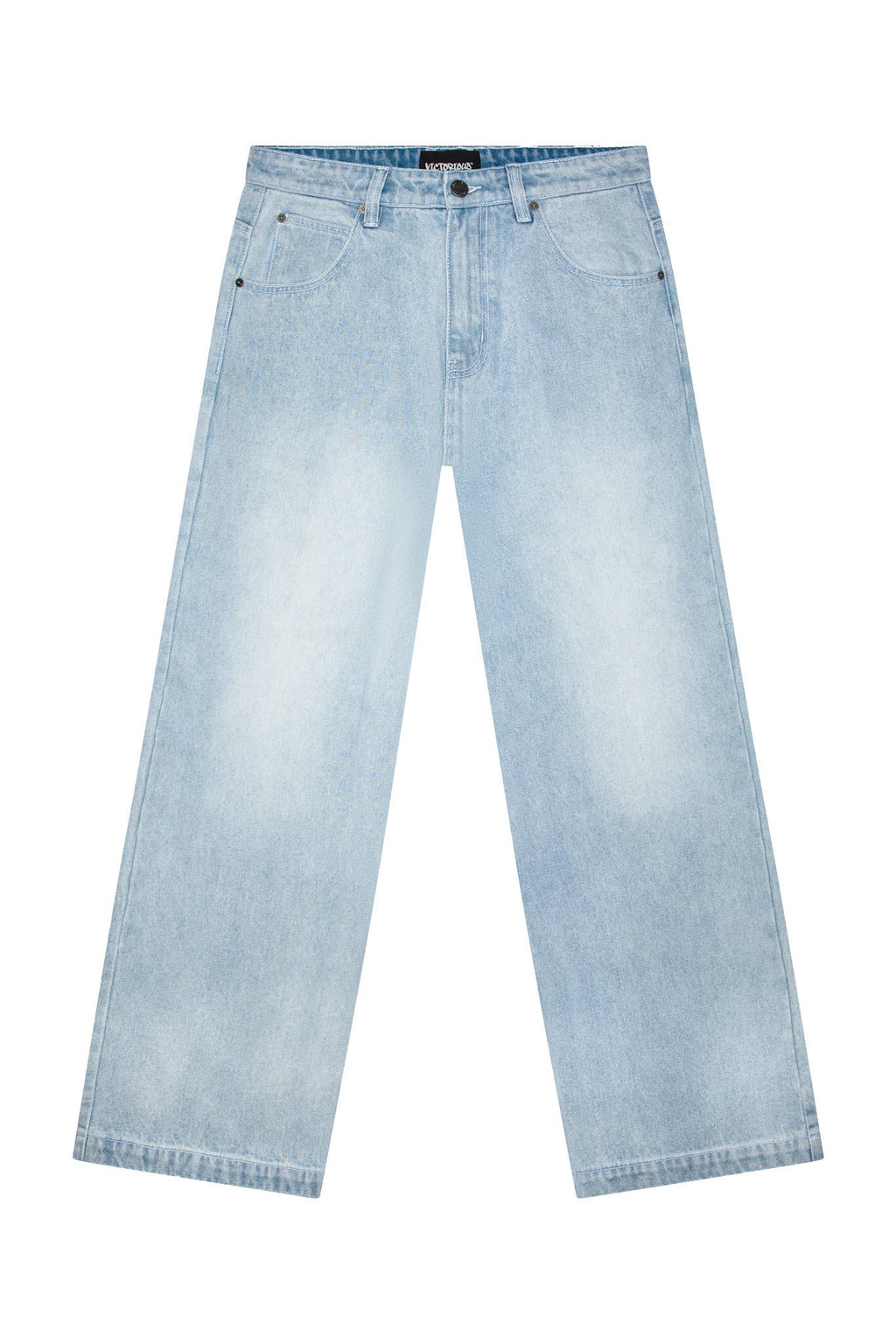 Victorious - DL981 TITAN Ultra Baggy Y2K Wide-Leg Denim Jean (Open Pack): Black / 32